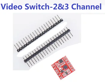 

1PCs Multi-camera 5-10V Mini 2/3 channel Remote Control AV Video Switcher Electronic Switch for RC Drone FPV Quadcopter