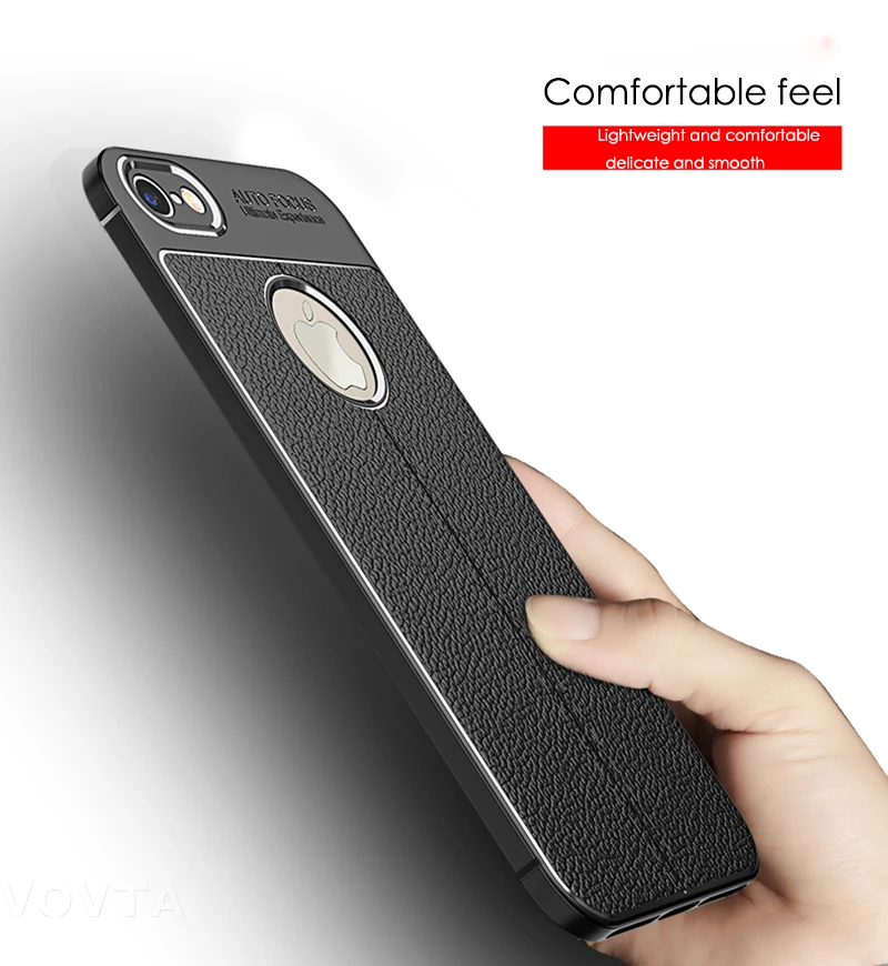 VOVTA high quality Phone Cases For iPhone 5s Case 7 Plus SE 5 Cases Soft Anti-Knock Cover For iPhone 8 7 Case 8 Plus Capa 9