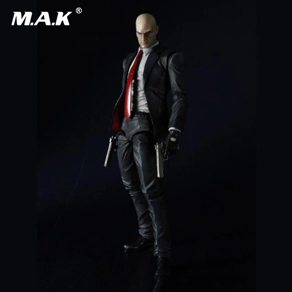 

23CM PVC Hitman Agent 47 Action Figures with Movable Joints Dolls Toys for Children Gifts Collections Brinquedos