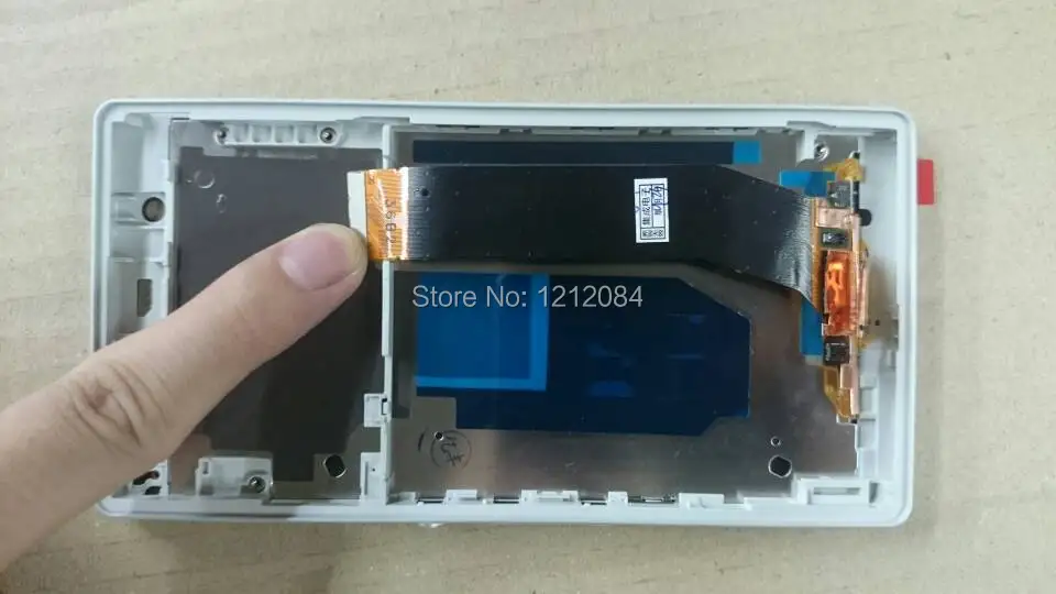 

White frame+LCD Display+Touch Screen digitizer+open tools For Sony Xperia Z c6603 LT36h LT36 C6602 C6606 L36H replacement