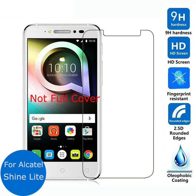 

2.5D Tempered Glass For Alcatel Shine Lite High Quality Protective Film Explosion-proof Screen Protector for 5080X