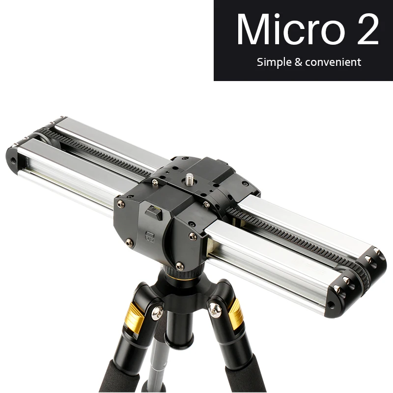  Micro 2 Professional mini portable Smartphone Camera Video Slider 33cm Macro Travel Track Slider Do