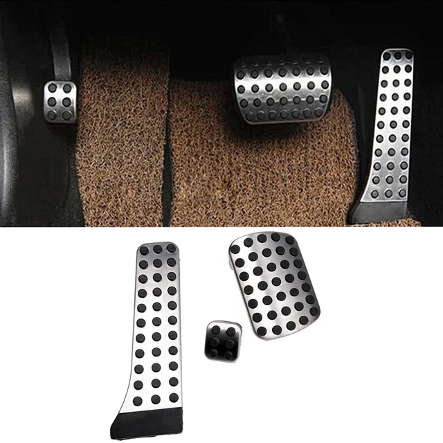 Car Foot Rest Fuel Brake Pedals for Mercedes Benz C E S GLK SLK CLS Sl  Class W204 W212 W222 X204 R172 W218 R231