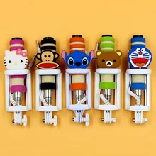 Роскошный мини Универсальный селфи-Палка для Iphone 8 проводной переносной монопод для камеры для SAMSUNG Android камера IOS Para селфи-палка