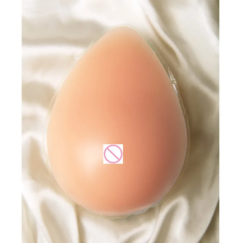 

400g/Piece Size6 85C/90B/95A Silicone Breast Forms Artificial Breasts False Breast Fake Boobs Enhancer Chest For Crossdresser