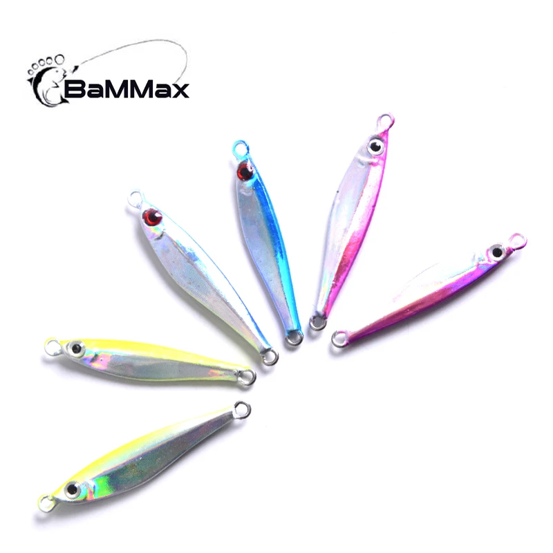 Bammax pesca señuelo 4,9G 7,2G Metal Jigging cucharas señuelos cebo duro Bass Shore hierro fundido pesca Artificial pesca Bammax pesca señuelo 4,9G 7,2G Metal Jigging cucharas señuelos cebo duro Bass Shore hierro fundido pesca Artificial pesca