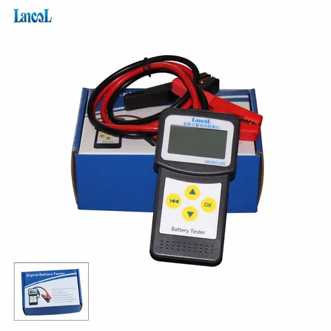 Lancol MICRO 200 Automotive Battery Analyzer Checker Battery Car Battery Measurement Unit Portable Vehicle Battery Tester Tool Lancol MICRO 200 Automotive Battery Analyzer Checker Battery Car Battery Measurement Unit Portable Vehicle Battery Tester Tool