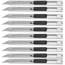 CNGZSY 10 шт. художественный нож для офиса, школы, канцелярские принадлежности, домашний резак для бумаги, сделай сам, вывеска, машина, виниловая пленка, режущий инструмент 10E02