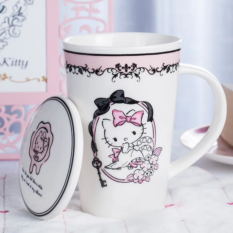 Hello Kitty Mug With Lid