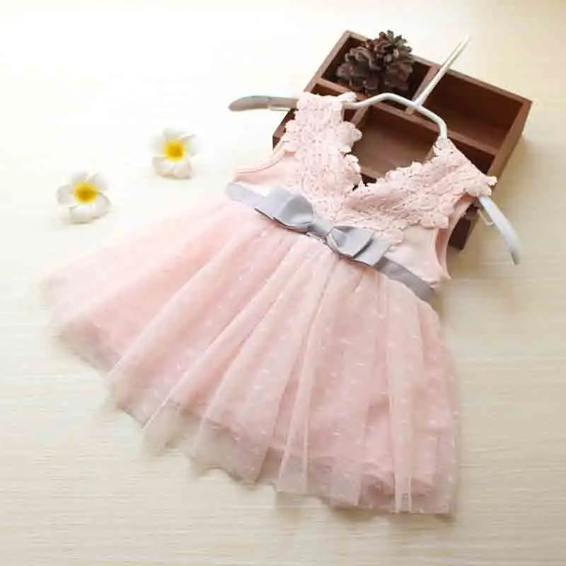 Платья для малышей, новая весенне-летняя одежда для маленьких девочек, повязка на голову+ обувь, нарядное платье для девочек, костюм «платье принцессы», платье для новорожденных - Цвет: AX140pink