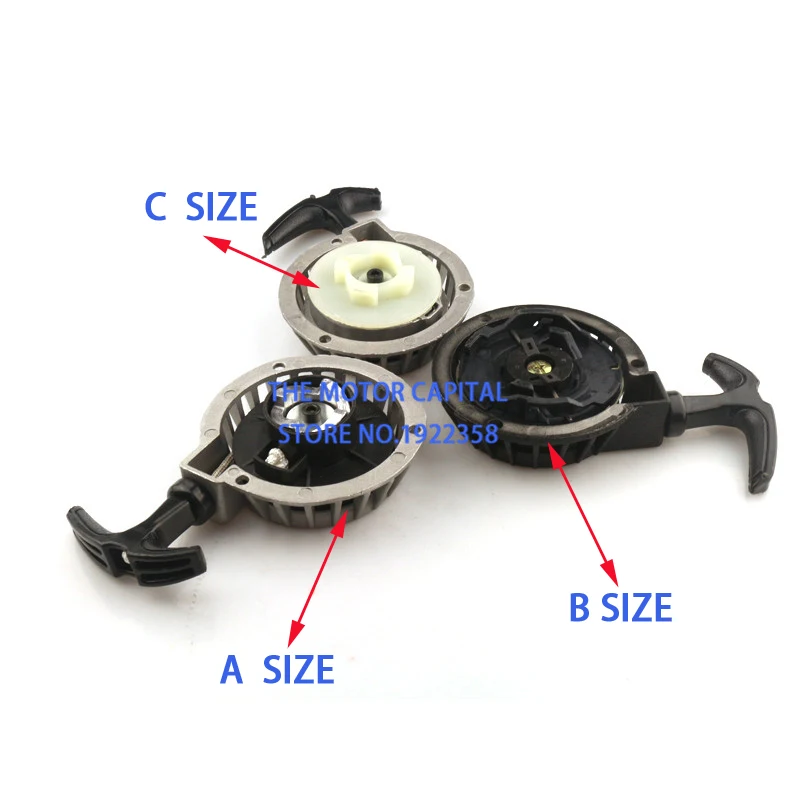 

FREE SHIPPING 49cc Engines Aluminum Pull Starter Start FIT FOR Mini Pocket Bikes ATVs Quad Most 49cc Pocket Bikes