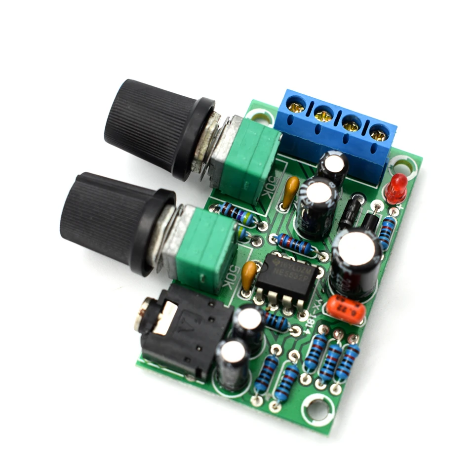 Одиночный мощный DC 10 24V фильтр низких частот Bass NE5532 сабвуфер Предварительный