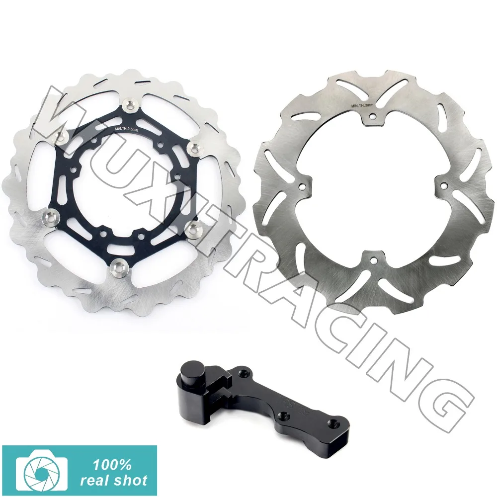 

Oversize 270mm Front Rear Brake Disc Rotor Bracket fit for CRM CRF ENDURO R F X 230 250 300 350 450 500 04 05 06 07 08 09 10 11