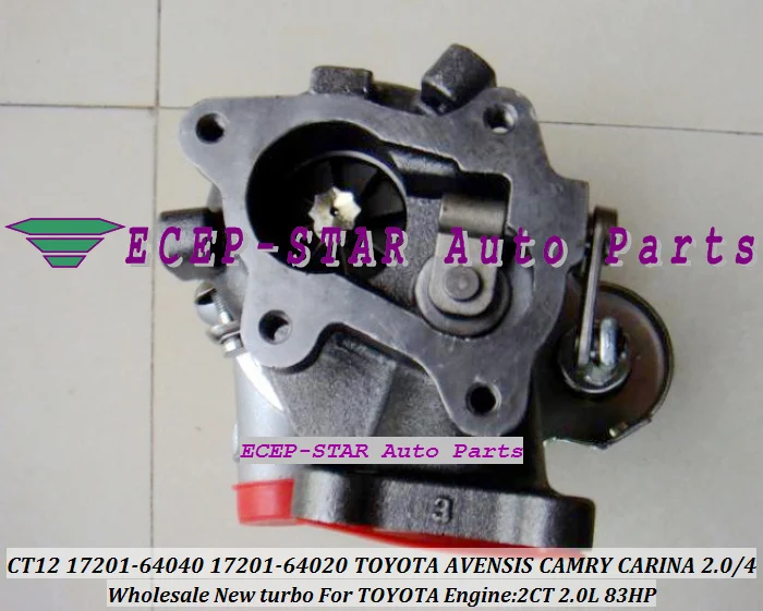 CT12 17201-64040 17201-64050 17201-64020 17201 64050 турбина для Toyota для Avensis Camry CV10 Town Ace TownACE CR30 2CT 2C-T 2C 2.0L