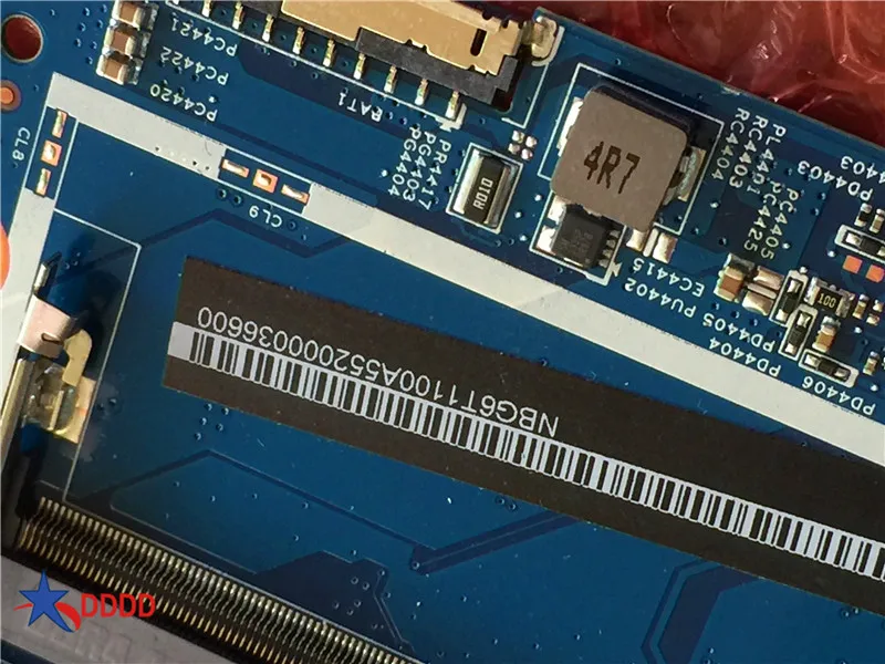 lower price  Original FOR Acer Aspire Laptop Motherboard I7-6700HQ 448.06A27.0011 NBGT1100A NB. GT11.00A 100% wo