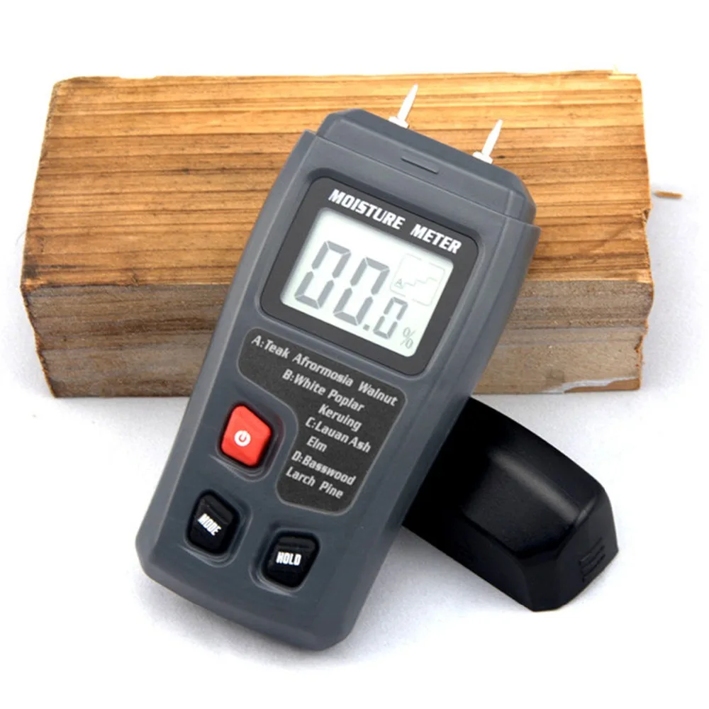 Buy BSIDE EMT01 Two Pins Digital Wood Moisture Meter 0