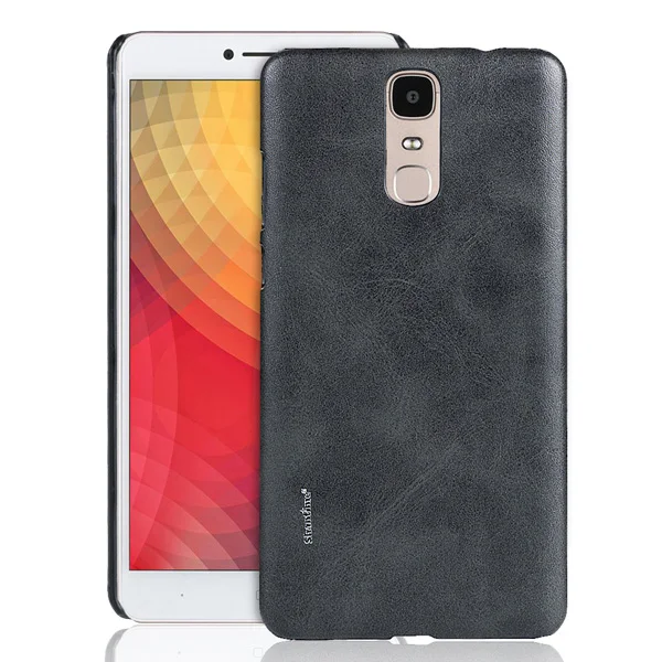 BLACK Роскошный винтажный кожаный чехол Для Doogee Y6 Max чехол для телефона чехол для Doogee Y6 Max деловой чехол - Цвет: BLACK