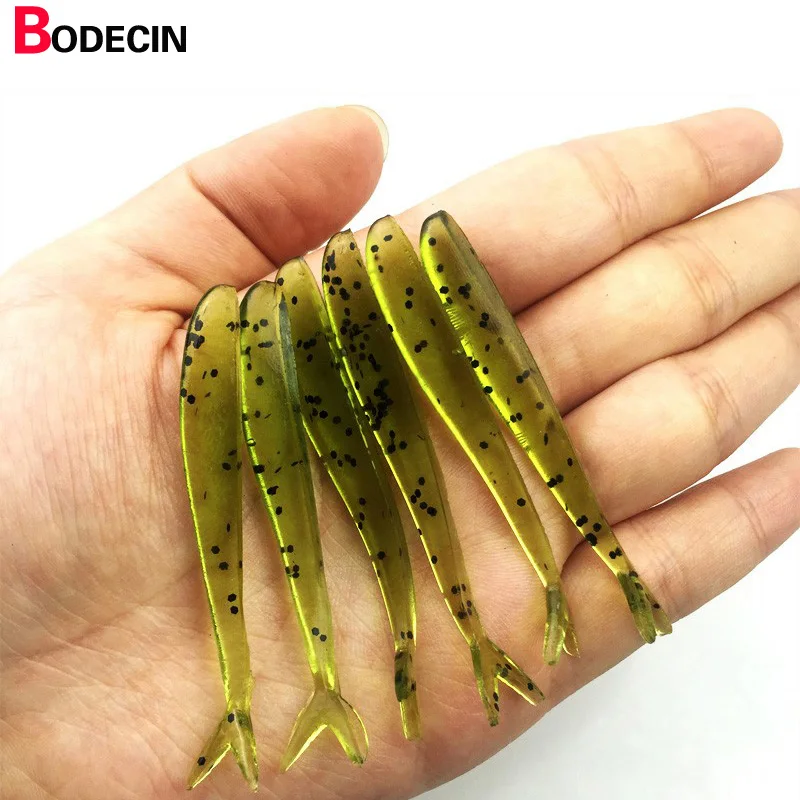 

20PCS Soft Lures For Fishing Baits 6.5cm 1.3g Lure Carp Accessories Tackle China Set Plastic Silicone Isca Artificial Topwater