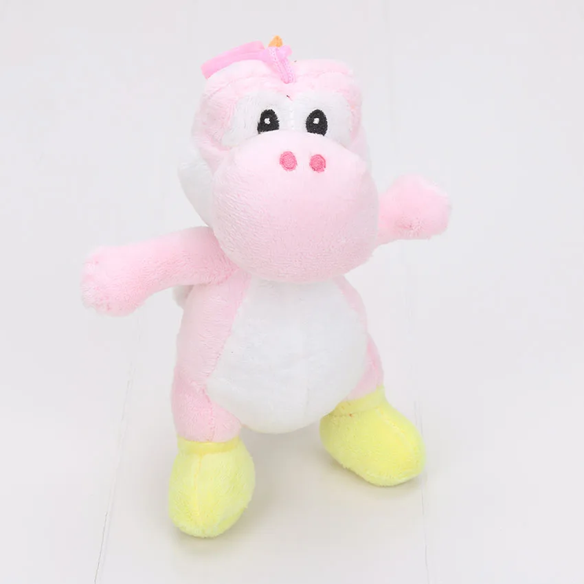 200 шт./лот 18 см Super Mario Bros Run Yoshi плюшевые куклы 5 цветов на выбор|yoshi plush|plush stuffedstuffed yoshi