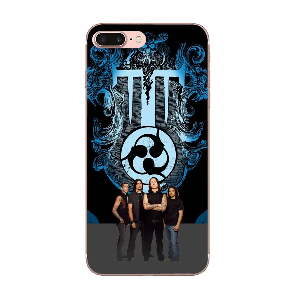 Металлический чехол для телефона с рисунком рок группы Trivium Apple iPhone 4 4S 5 5C 5S SE 6 6S 7 8
