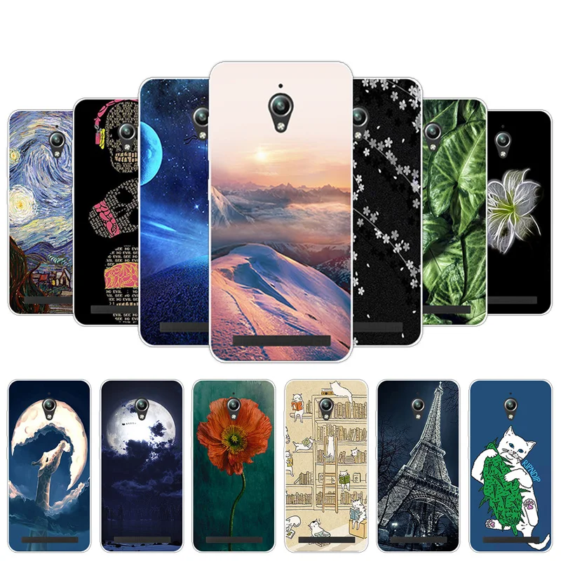 

for Asus Zenfone Go ZC 500TG Phone Case Clear Back TPU Gel Slim Skin Coconut Cover 5.0 inch DIY for Asus Zenfone Go ZC500TG