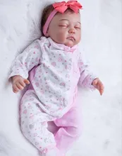 50cm Doll Reborn Babies Silicone Bebe Reborn Lifelike Realistic Baby Dolls Kids Growth Partners Birth Reborn Christmas Gifts cute 40cm realistic lifelike reborn baby doll bebe reborn doll playing toys for kids christmas gift soft silicone dolls