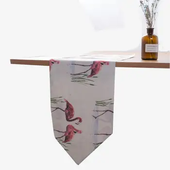 

Fashion Flamingo Table Runners Modern Chemin De Table Table Runner Party Decor Table Decoration Accessories Home Table Cloth