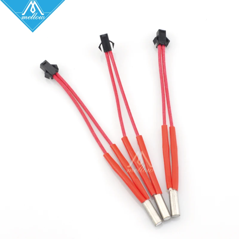 Reprap12V/24 В 40 Вт простой сменный керамический нагревательный картридж M6 * 20/15/30 A для