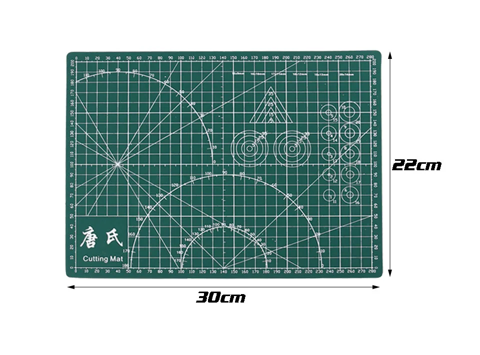 1 шт. А4 сетки линии резки коврик ремесла карты ткань DIY Инструменты двухсторонний Исцеление резки кожи бумажная доска 30*22 см