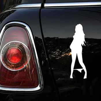 

Sexy woman sticker car sticker on car styling laptop sticker decal motorcycle skateboard doodle stickers for car accessories