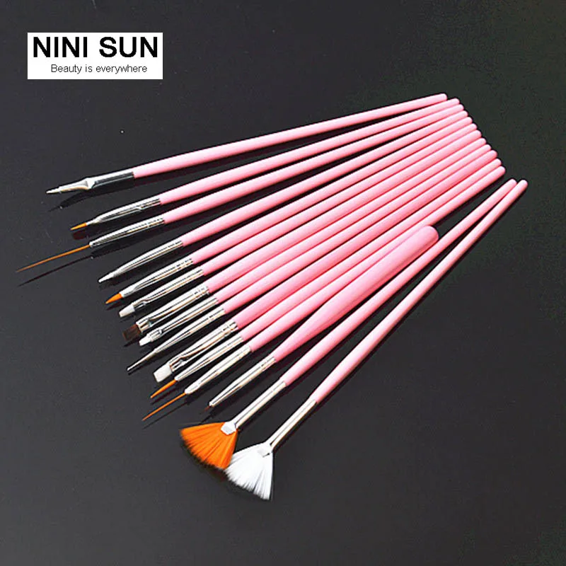

Nail Art Brushes Set Decorations Gel Painting Pen Drawing Tool Art Polish Brush Set Kit Professional Nail Styling Nail Art tools