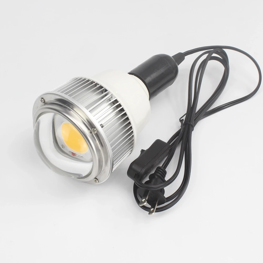 Дешевая цена DIY полный спектр 70 Вт кри COB cxb 3590 чип с E27/E26 база светодиодный свет для