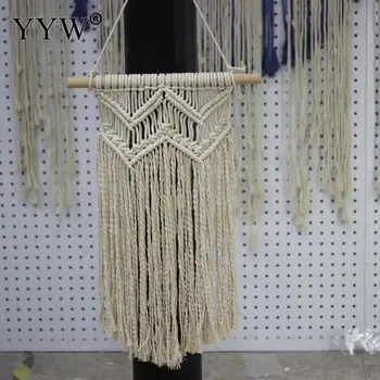 

2pcs Nice Macrame Wall Hanging Macrame Wedding Hanging Backdrop Wall Carpet Mural Wall Hanging Tapestry Fabrics Decoration