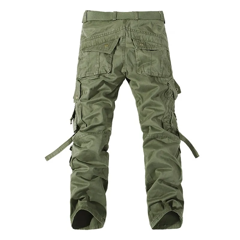 Высококачественные мужские военные камуфляжные брюки карго, хлопковые брюки для отдыха, камуфляжные комбинезоны cmbat 28-40 AYG69