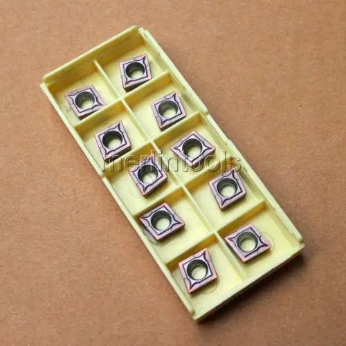 

10pcs CCMT09T304 VP15TF Carbide Inserts