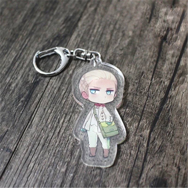 Милый акриловый брелок с мультяшным аниме Axis Powers Hetalia APH для Хэллоуина косплея