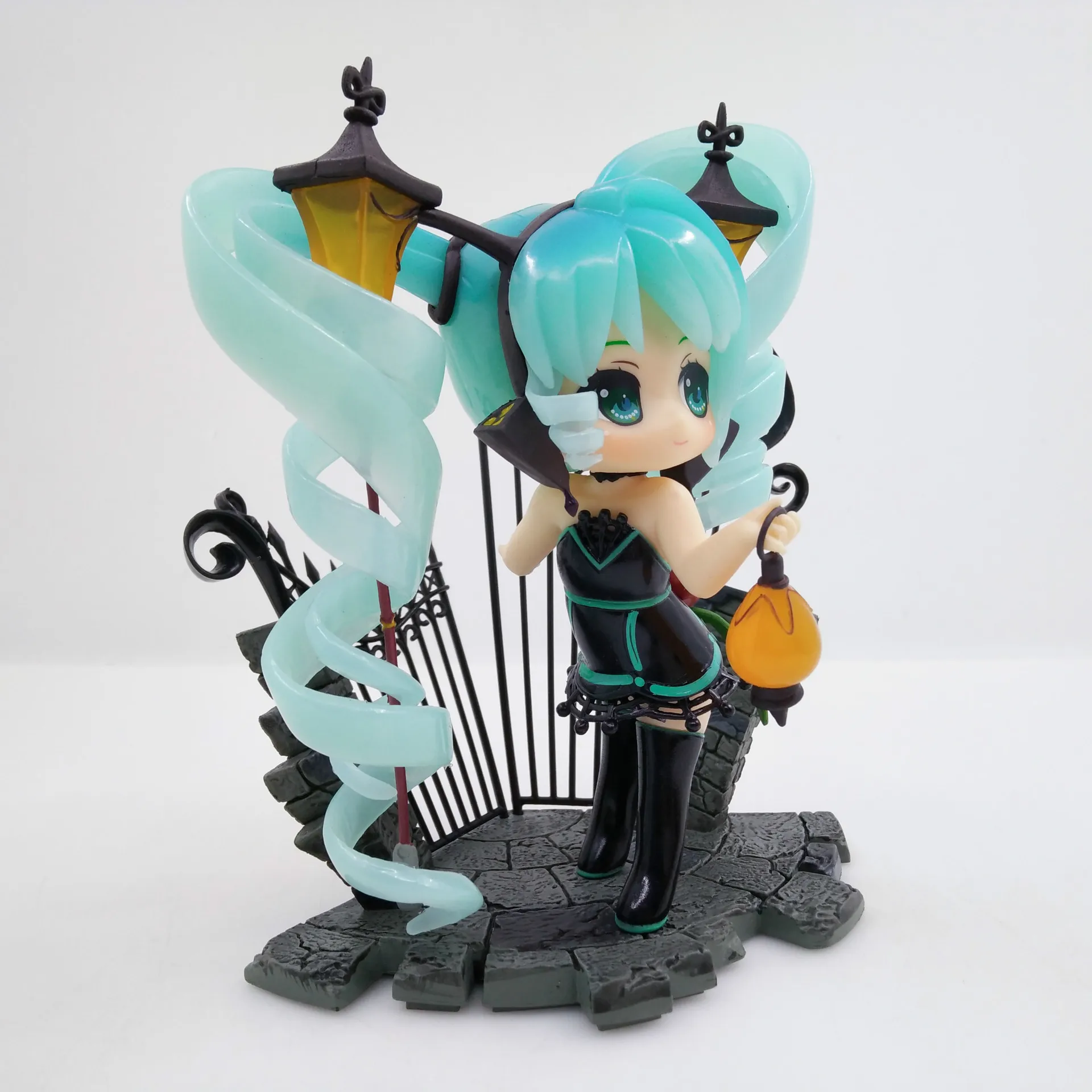 15 см Япония VOCALOID Hatsune Miku Аниме Фигурка мини лампа подвиг версия модели ПВХ Коллекция креативное украшение куклы Brinquedos