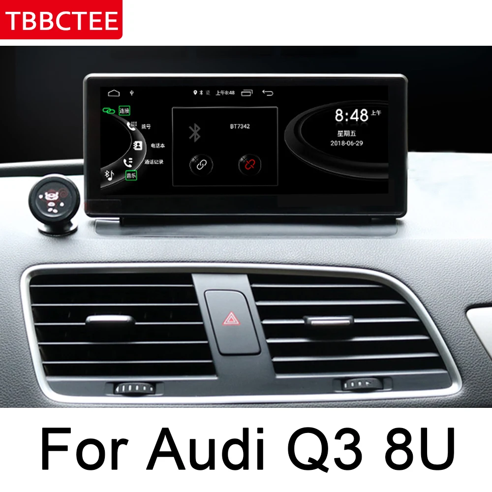 Top For Audi Q3 8U 2013~2018 MMI Car Multimedia Player GPS Navigation IPS Android Original Style HD Screen 2GB+32GB WiFi BT Radio 2