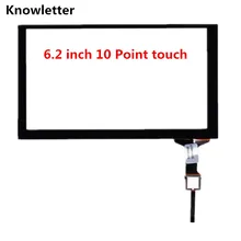 6,2 дюймов 10 точечный сенсорный емкостный сенсорный экран комплект сенсорного экрана набор автоматический Автомобильный Универсальный gps навигации сенсорный экран