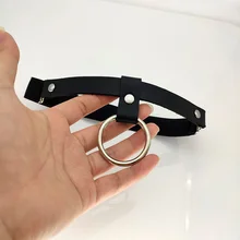 Сексуальная Женская эластичная круглая искусственная кожа на
