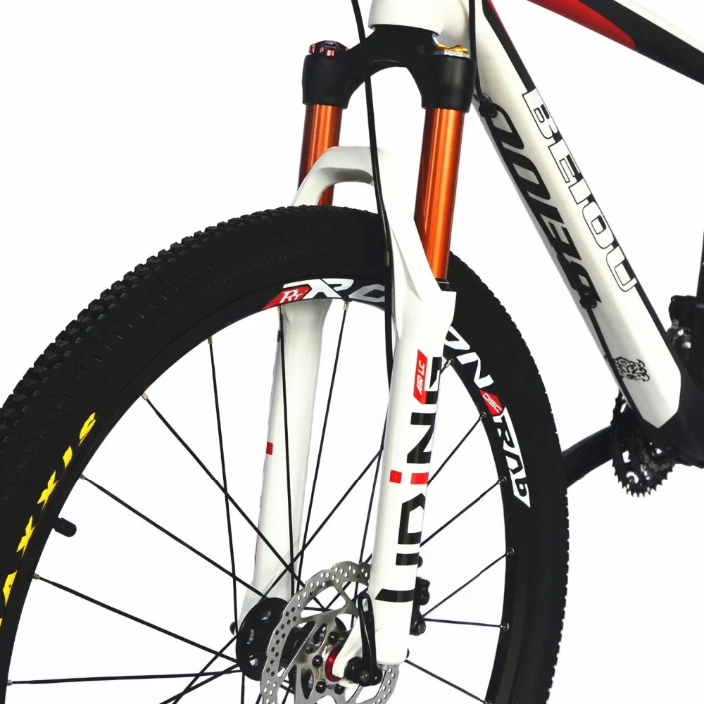 Top BEIOU Carbon 27.5-Inch Mountain Bike 17" Frame 30 Speed SHI MANO M610 DEORE 650B MTB T800 Fiber Ultralight 10.8kg Matte 3K CB20 3