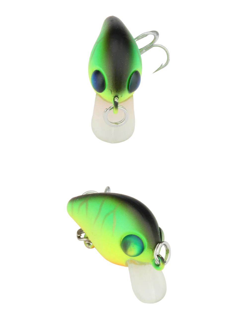 High Quality ABS Plactic Lure 1pc 3cm 1.5g Crankbait Fishing Lure Minnow Floating Isca Crankbait VMC Hook Fishing Tackle  (8)