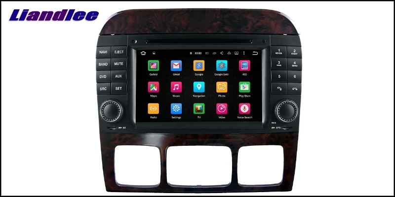 Liandlee Car Multimedia Player NAVI For Mercedes Benz S W220 1998~2005 Touch Screen System Radio TV DVD Stereo GPS Navigation 6