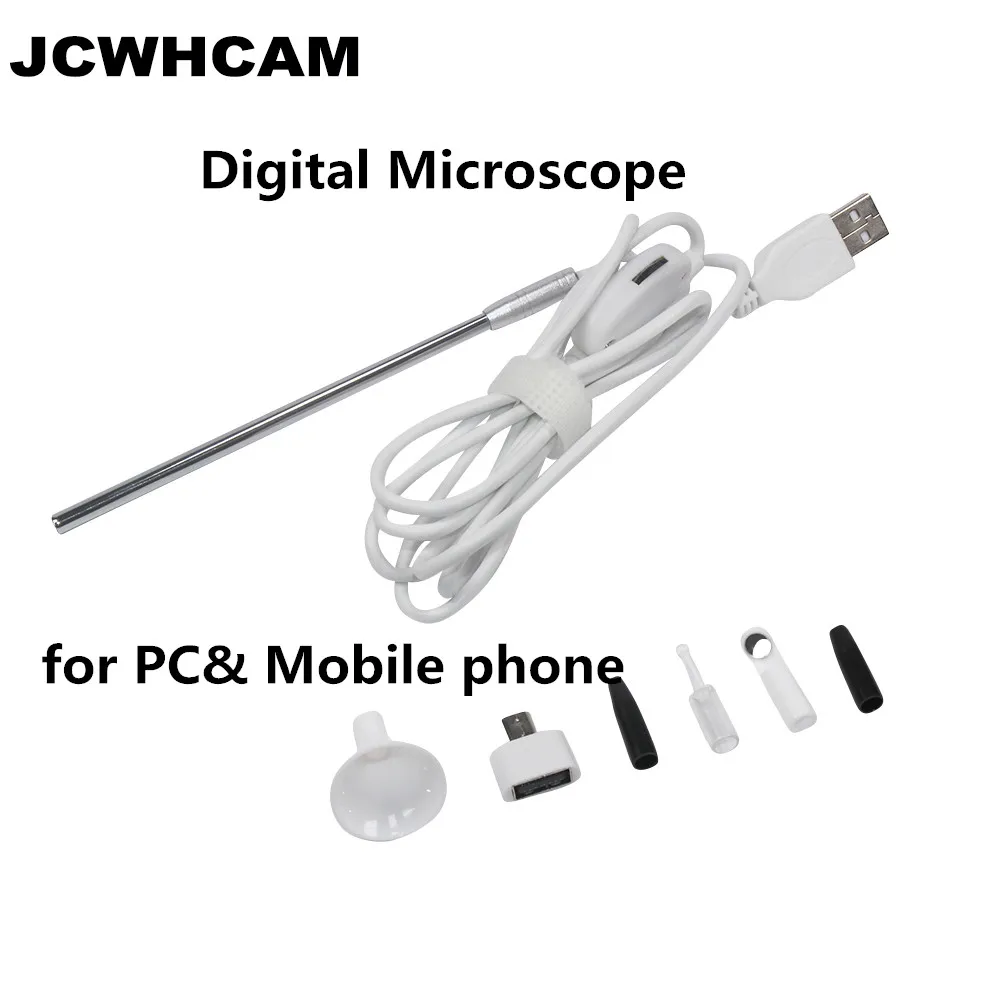 

JCWHCAM 5mm Lens Medical ear and nose detection Endoscope for Android Phone PC Borescope Inspection Otoscope Endoscope Camera