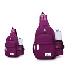 Новое поступление, нейлоновая сумка унисекс на грудь с одним плечевым ремнем на спине, сумки через плечо для женщин, сумка на плечо, дорожная сумка