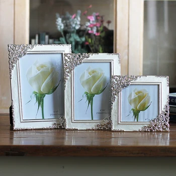 

Hot Selling Newest 4 Inch 6 Inch 7 Inch Metal Photo Frame Birthday Gift Frame Wedding Photo Set Baby Photo Frame for Wedding