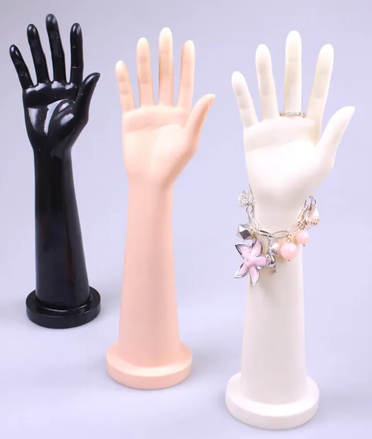 New Arrive Design Mannequin Hand Jewelry Display Stand Showcase Nure