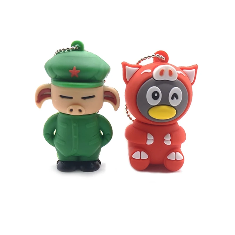 Pendrive cartoon pigs usb flash drive 4GB 8GB 16GB 32GB 64GB real capacity memory stick mini computer gift pendrive cle usb Pendrive cartoon pigs usb flash drive 4GB 8GB 16GB 32GB 64GB real capacity memory stick mini computer gift pendrive cle usb