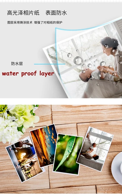 Glossy Photo Paper 4x6'' Office School Home Party 102x152mm Greeting Card  Postcard Paper Waterproof Digital Output Studio - Photo Paper - AliExpress