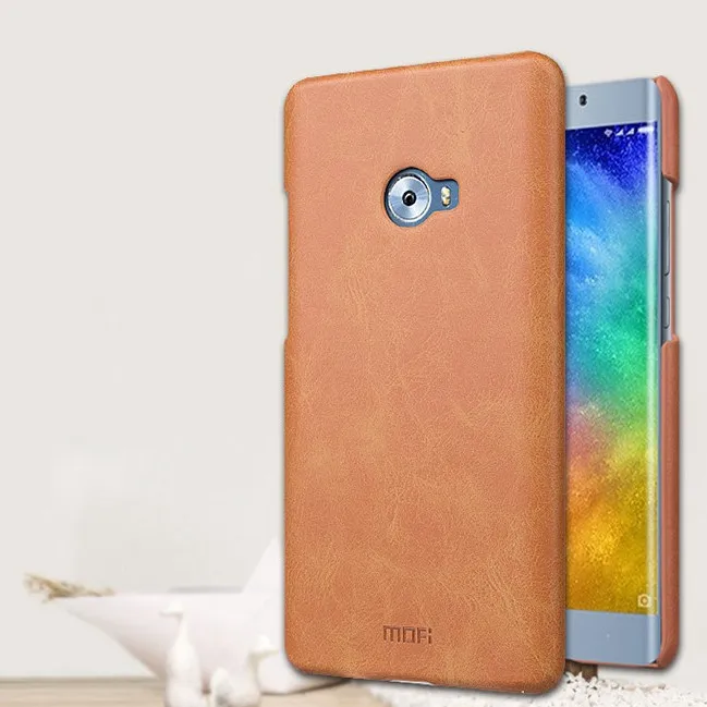 Mi Note 2 Case Cover Оригинальный Mofi PU Кожа + PC Back для Xiaomi Телефон Оболочки |